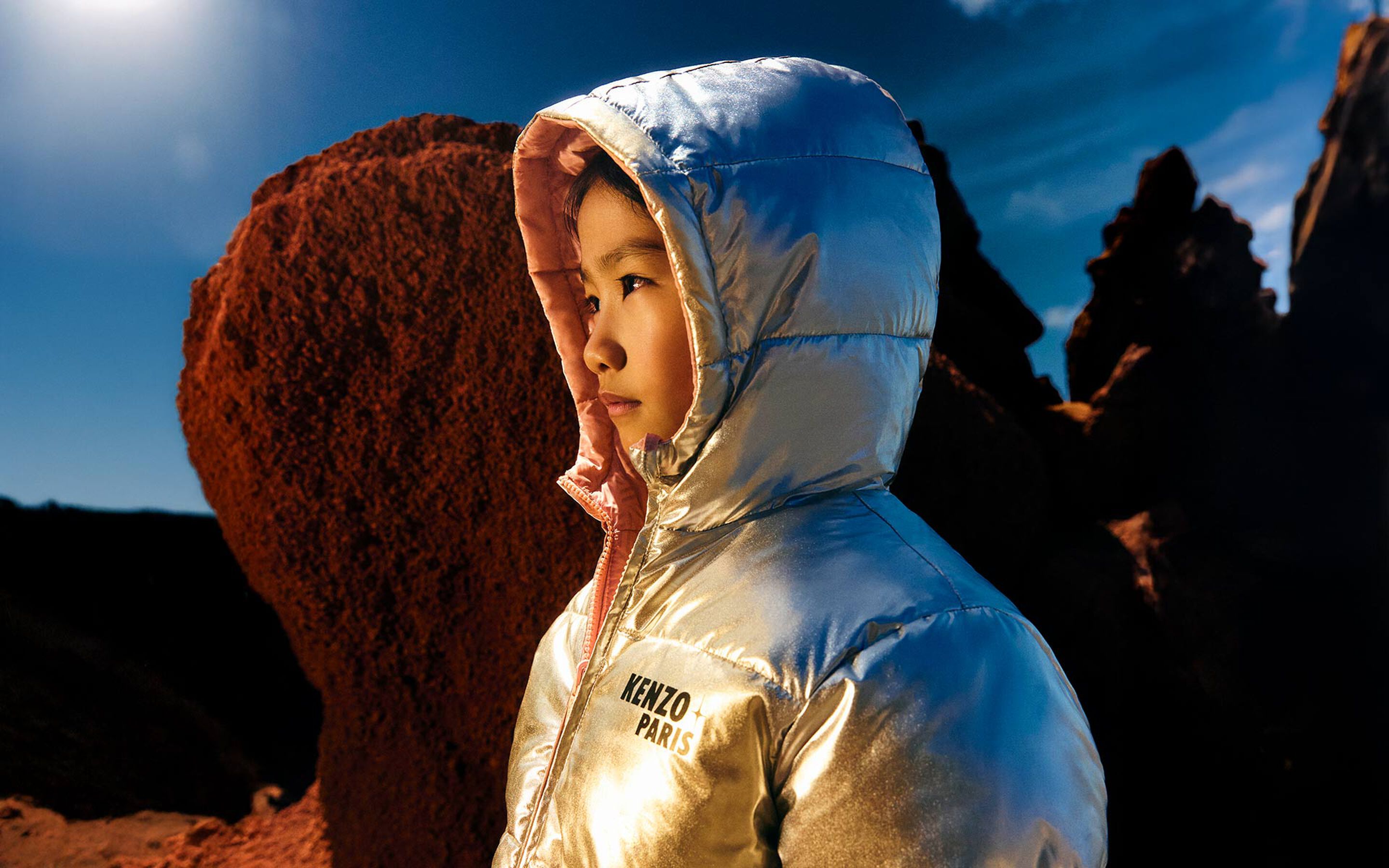 De jassen van het merk KENZO KIDS bij Kids around