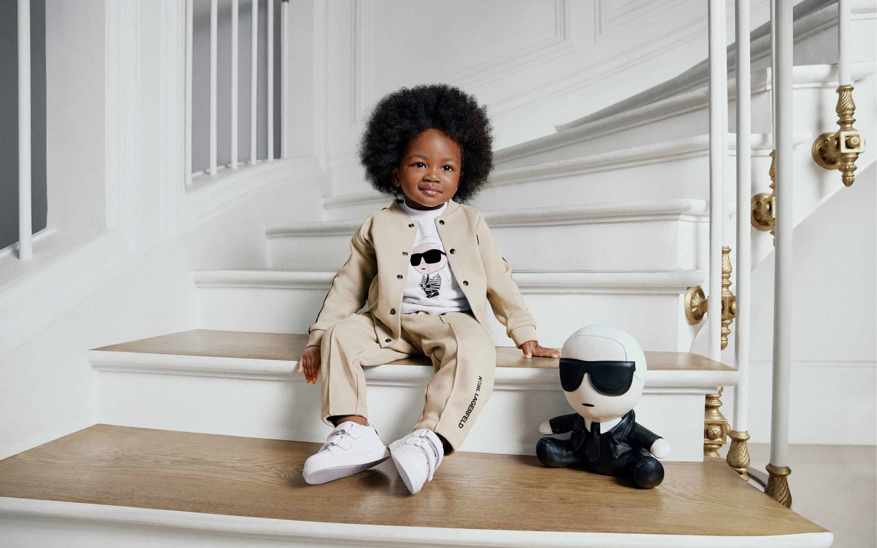Kinderkleding en accessoires van Karl Lagerfeld
