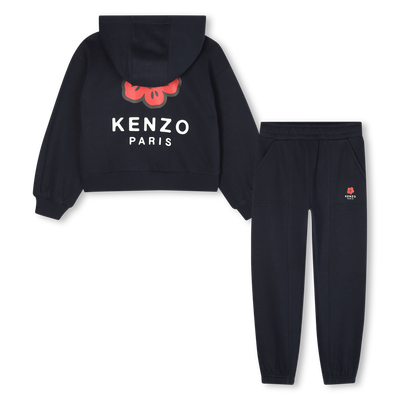 Fleece vest en broek set KENZO KIDS GIRL