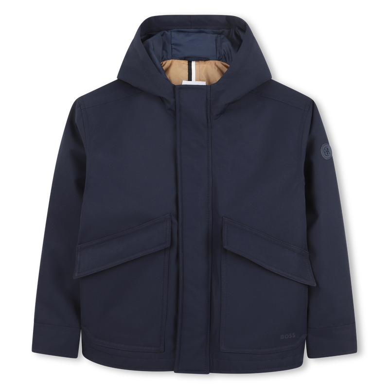 Jas met capuchon BOSS 
                        BOY