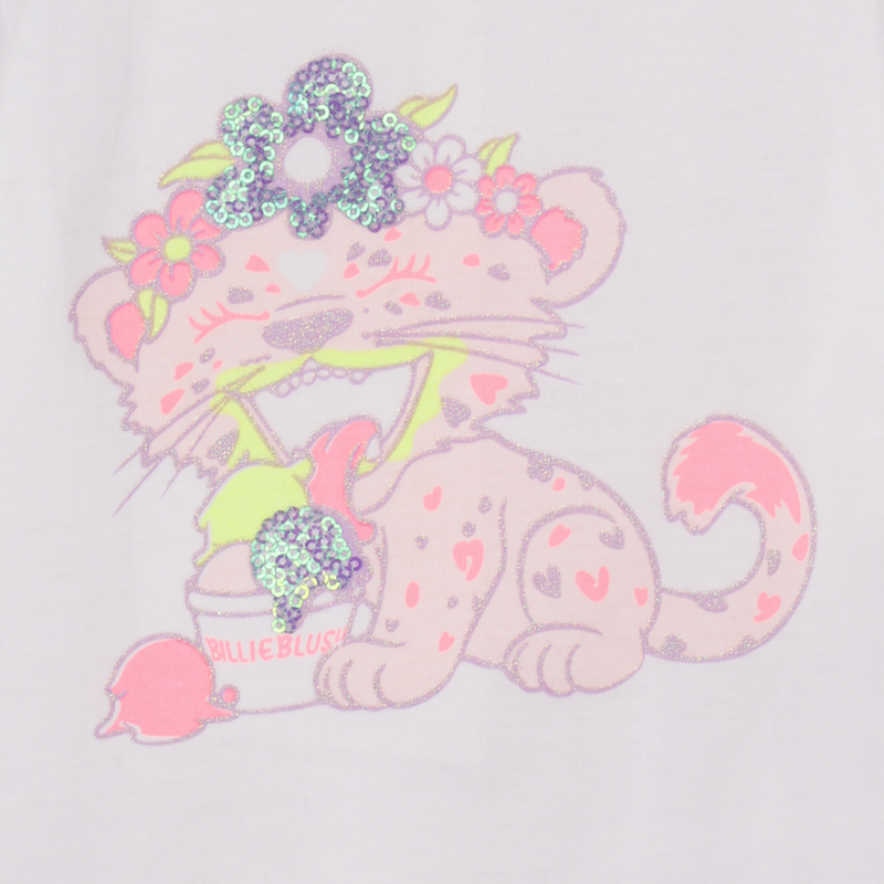 T-SHIRT MET KORTE MOUWEN BILLIEBLUSH 
                        GIRL