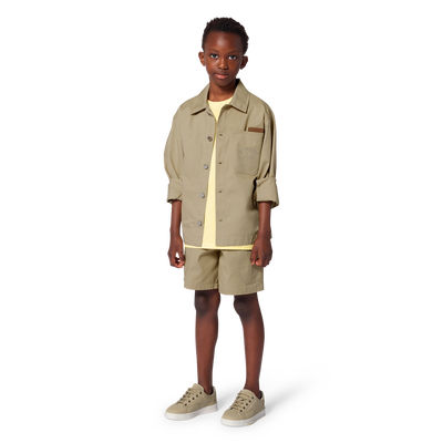 OVERSHIRT MET LANGE MOUWEN GIVENCHY BOY