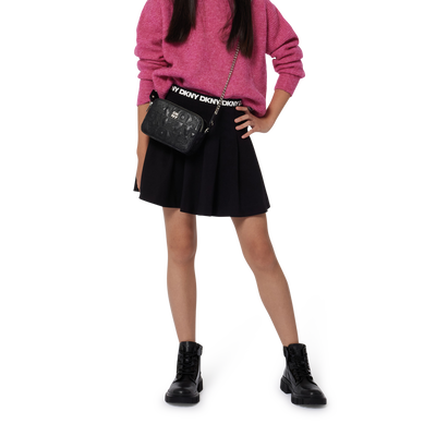 Lederen laarzen met rits DKNY GIRL