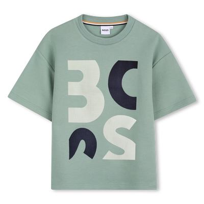 T-SHIRT MET KORTE MOUWEN BOSS BOY