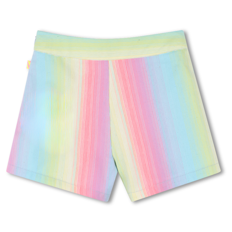 Gestreepte denim short BILLIEBLUSH 
                        GIRL