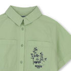 Poplin overhemd KENZO KIDS 
                    GIRL