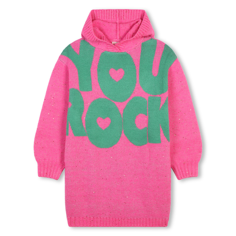 Jurk met capuchon en lovertjes BILLIEBLUSH 
                        GIRL