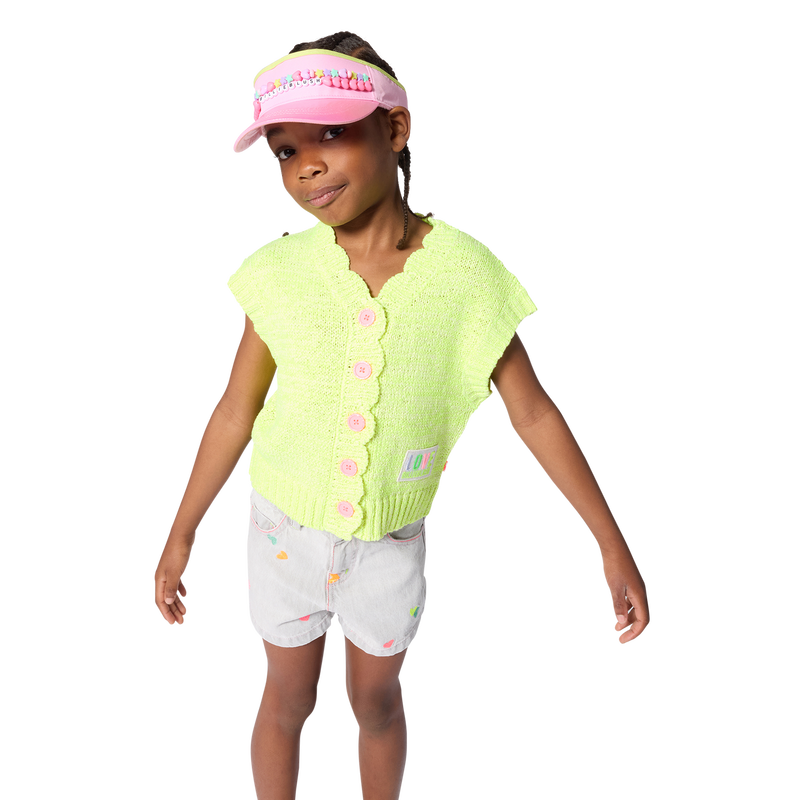 DENIM KORTE BROEK BILLIEBLUSH 
                        GIRL