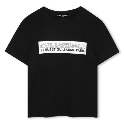T-shirt met korte mouwen KARL LAGERFELD KIDS BOY