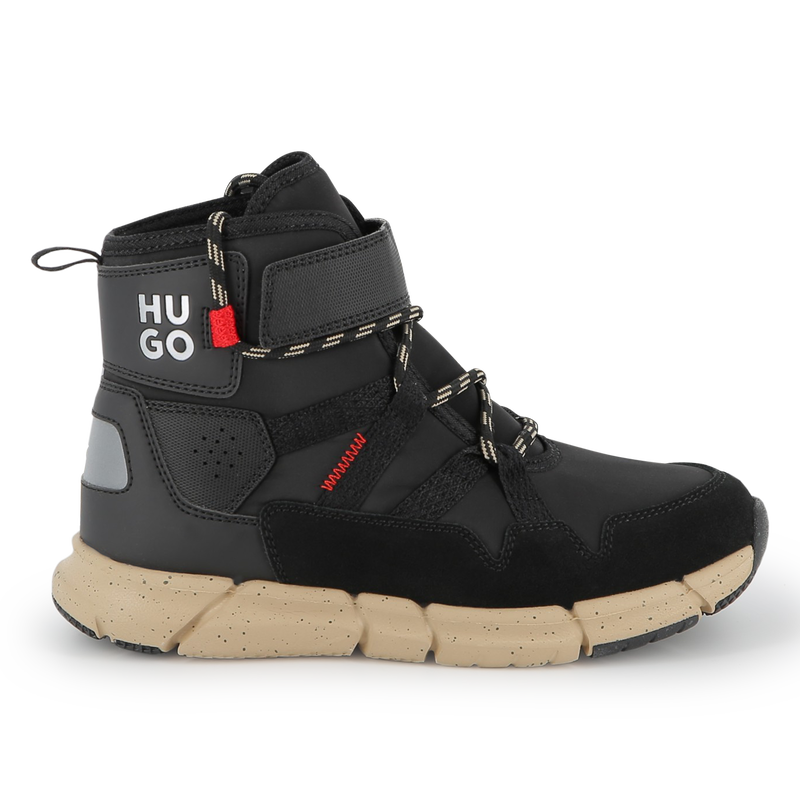 Enkellaarsjes met veters HUGO 
                        BOY