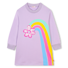 Fleece jurk met pailletten BILLIEBLUSH 
                    GIRL