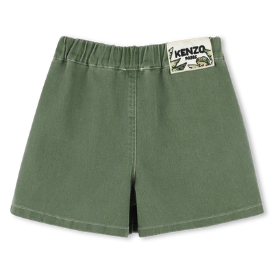 Katoenen skort KENZO KIDS GIRL