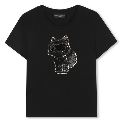 T-shirt met korte mouwen KARL LAGERFELD KIDS GIRL