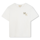 Jersey T-shirt met korte mouwen, GEBROKEN WIT, hi-res