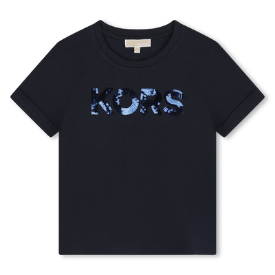 Katoenen T-shirt korte mouw MICHAEL KORS GIRL