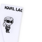 Bedrukte kniekousen KARL LAGERFELD KIDS 
                    UNISEX