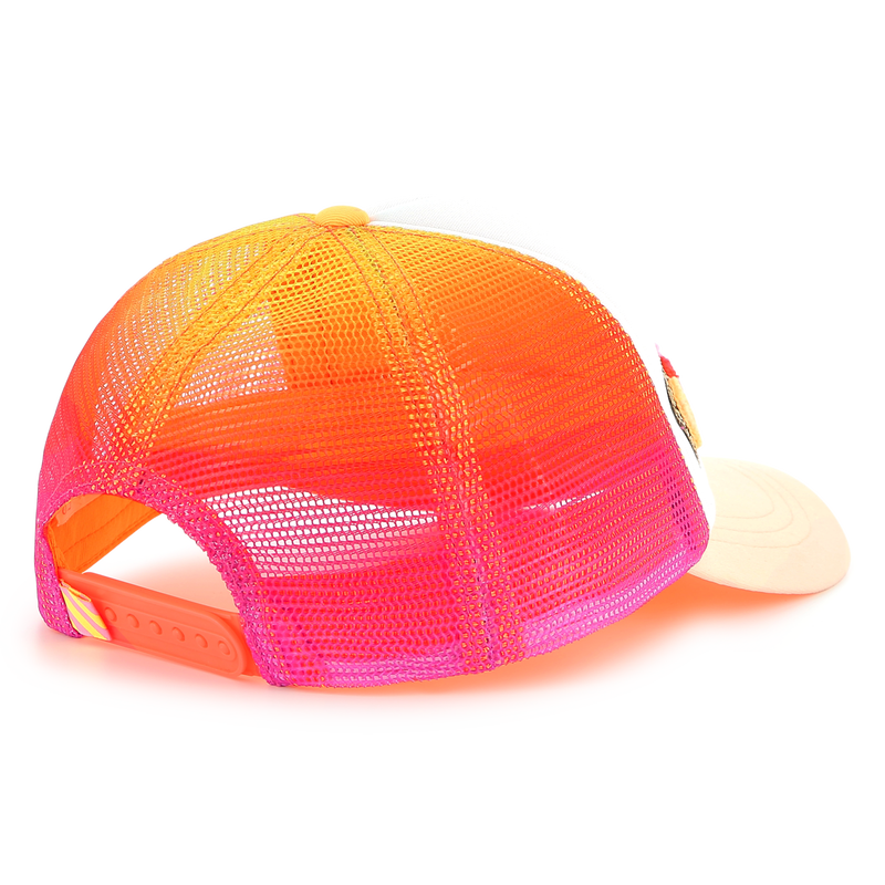 Pet met badge in boucl&eacute; BILLIEBLUSH 
                        GIRL