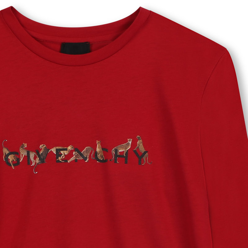 T-shirt met lange mouwen GIVENCHY 
                        GIRL