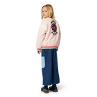 Geborduurde wollen jas KENZO KIDS 
                    GIRL
