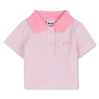 Polo + korte broek set BOSS 
                    GIRL