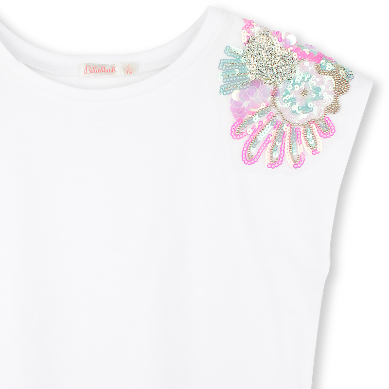 T-shirt met lovertjes BILLIEBLUSH 
                        GIRL