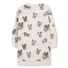 Fleece jurk KENZO KIDS 
                    GIRL
