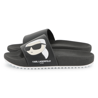 Slippers met illustratie KARL LAGERFELD KIDS BOY