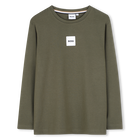 T-shirt met lange mouwen BOSS 
                    JONGEN