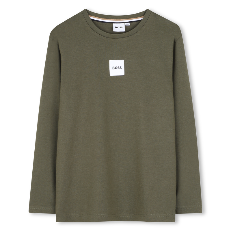 T-shirt met lange mouwen BOSS 
                        JONGEN