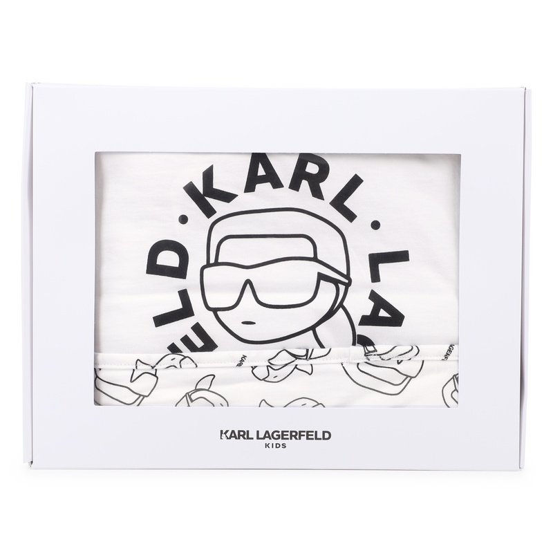 GEWATTEERDE DEKEN KARL LAGERFELD KIDS 
                        BOY