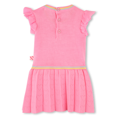 Gebreide jurk met korte mouwen BILLIEBLUSH GIRL