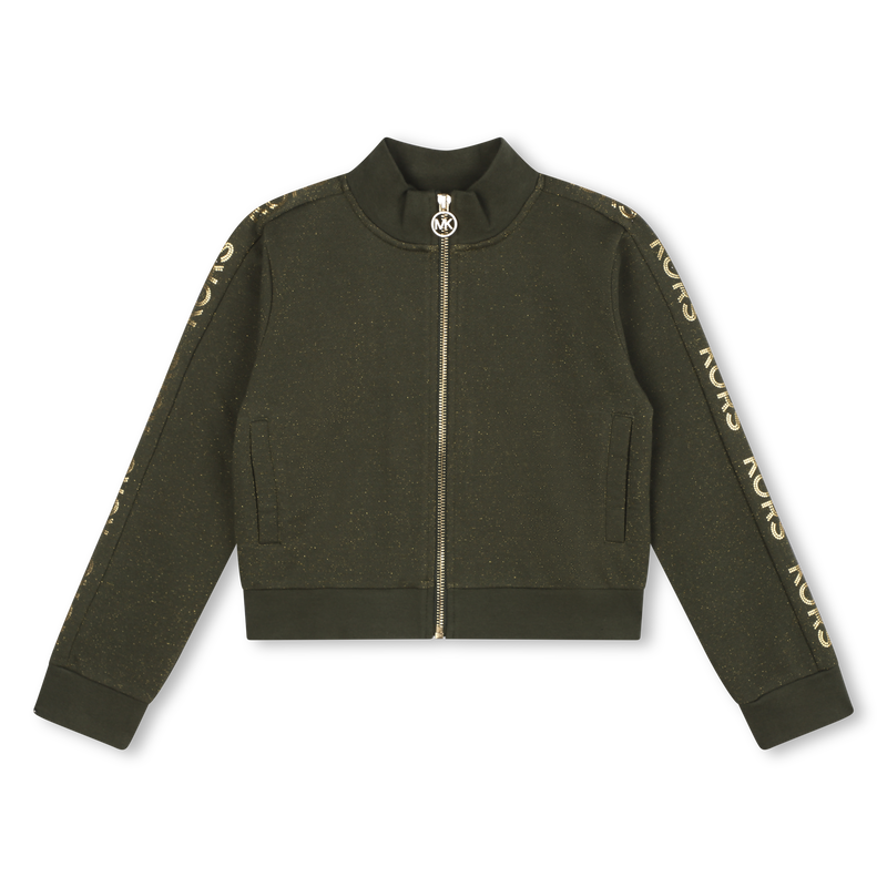 Fleece vest met lovertjes MICHAEL KORS 
                        GIRL