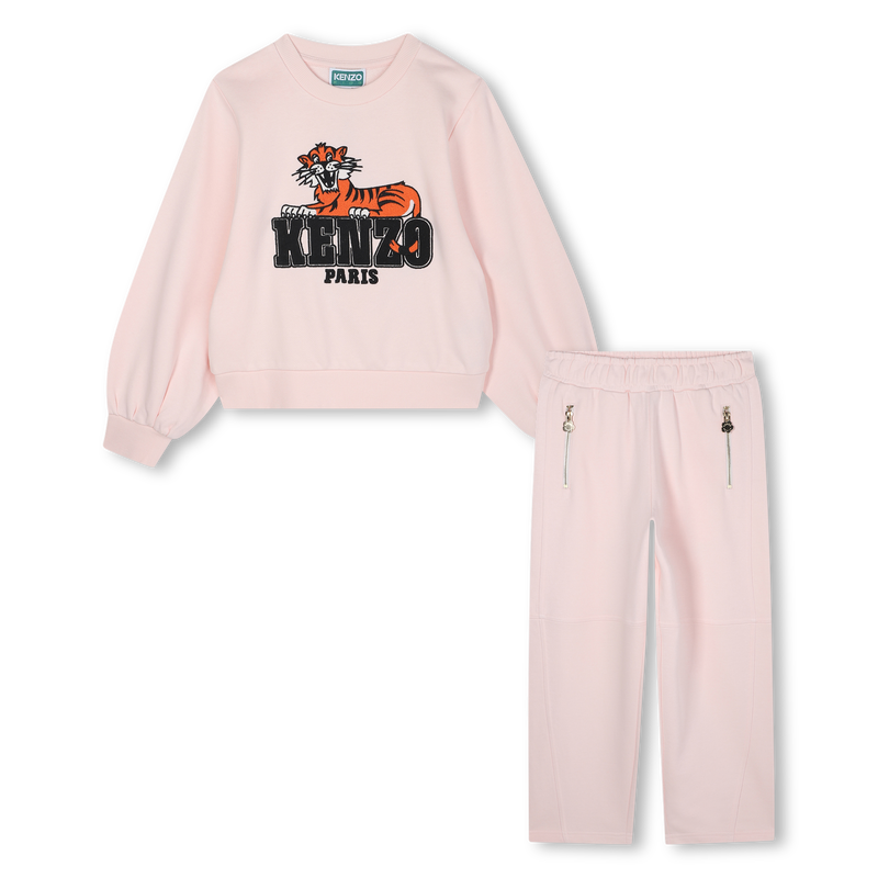 Set sweatshirt en broek KENZO KIDS 
                        GIRL