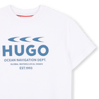 T-shirt met korte mouwen HUGO 
                    BOY