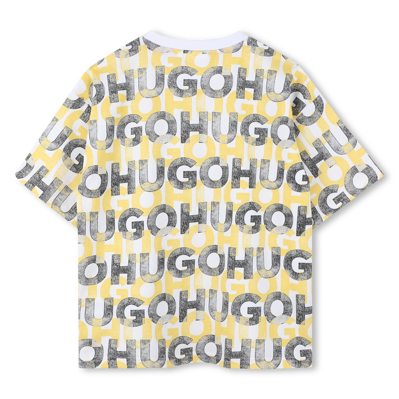 T-shirt met all-over print HUGO 
                        BOY