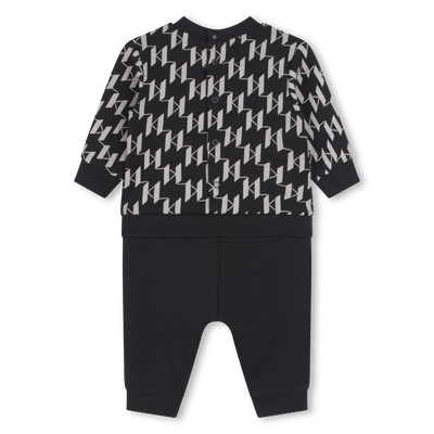 Jumpsuit met print KARL LAGERFELD KIDS BOY