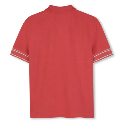 POLOSHIRT MET KORTE MOUWEN BOSS BOY