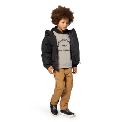 Hoofddoek met capuchon KARL LAGERFELD KIDS BOY