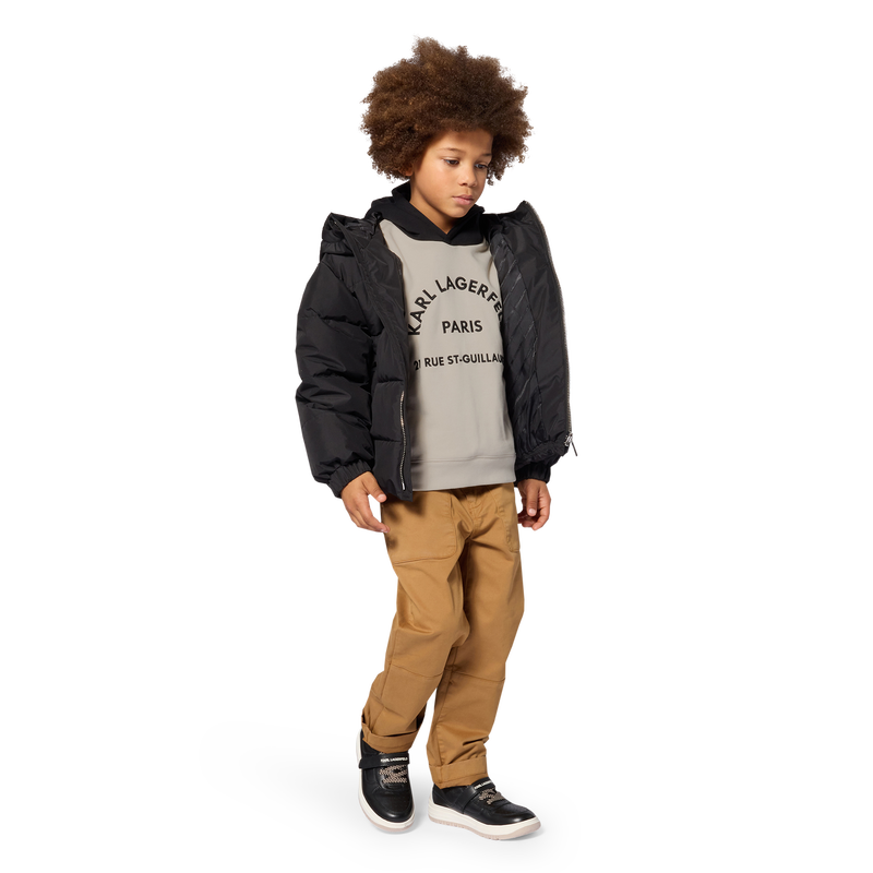 Hoofddoek met capuchon KARL LAGERFELD KIDS 
                        BOY