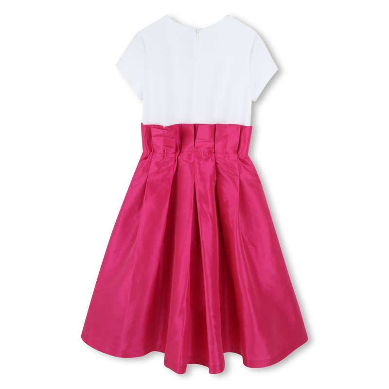 Feestelijke jurk van tafzijde KARL LAGERFELD KIDS 
                        GIRL