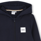 Hoodie met rits BOSS 
                    BOY