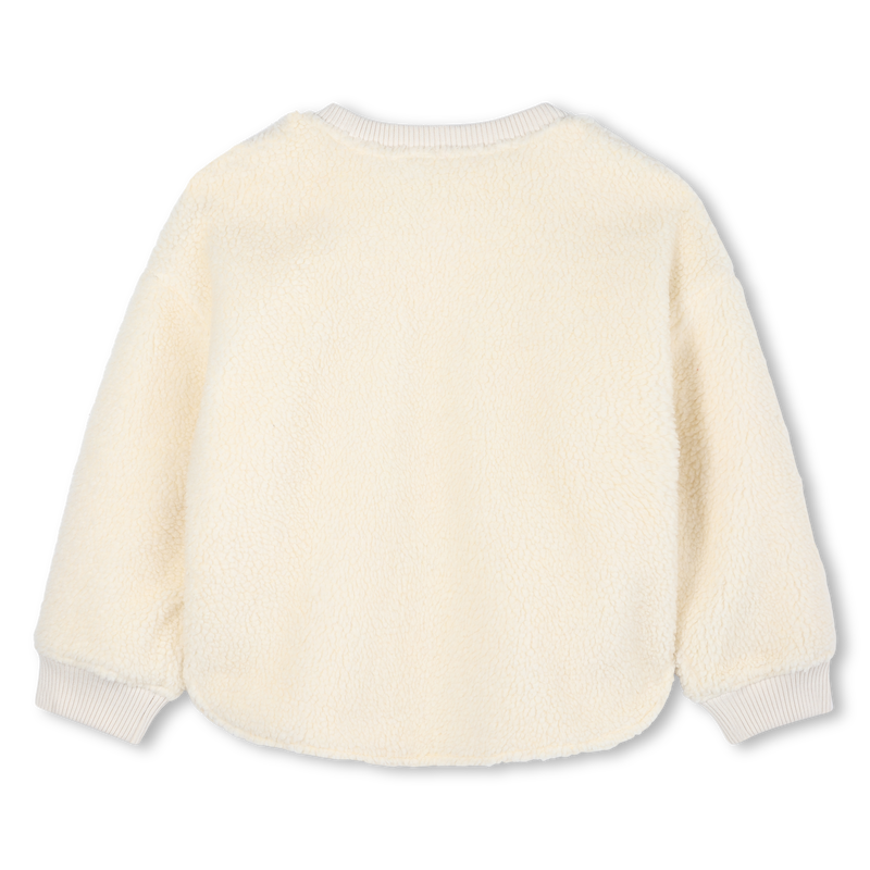 Pluizig fleece sweatshirt KENZO KIDS 
                        MEISJE