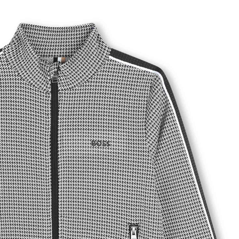 Vest met rits en print BOSS 
                        BOY