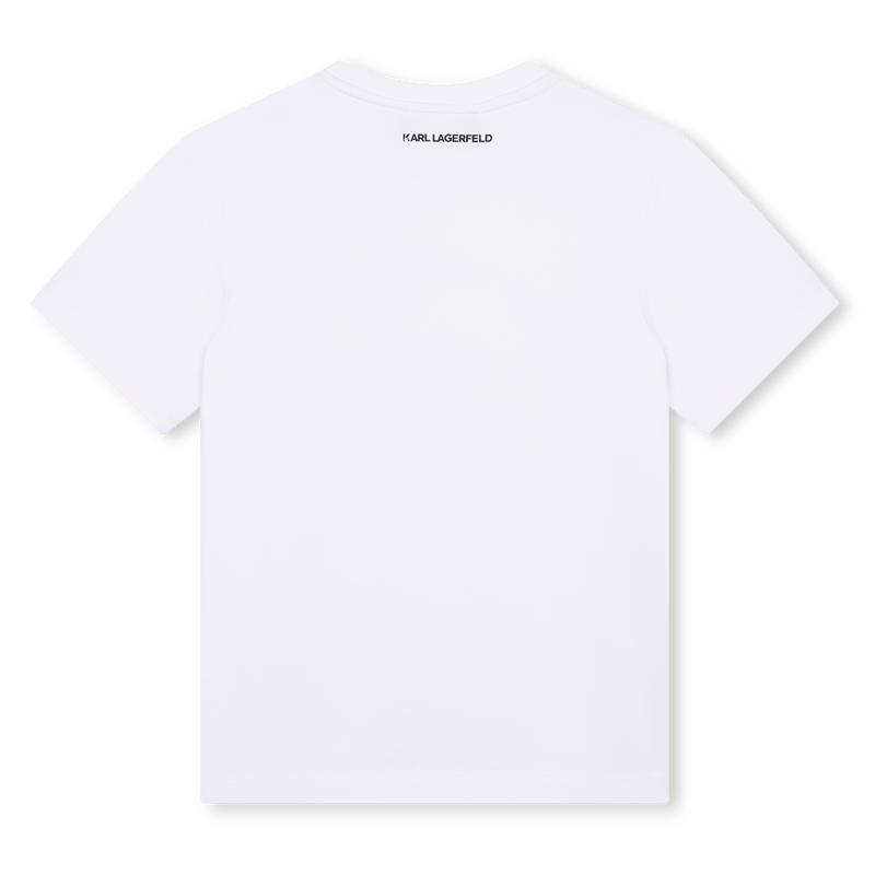T-shirt met print KARL LAGERFELD KIDS 
                        GIRL