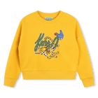 Fleece sweater KENZO KIDS 
                    GIRL