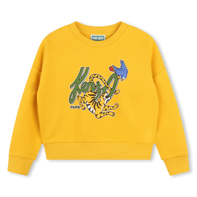 Fleece sweater KENZO KIDS GIRL