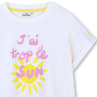 T-shirt met korte mouwen KIDS AROUND 
                    GIRL