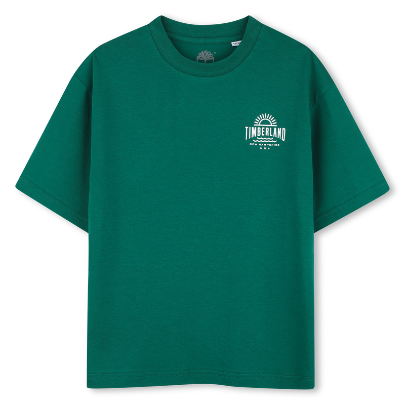 T-SHIRT MET KORTE MOUWEN TIMBERLAND 
                        BOY