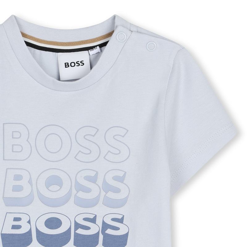 T-shirt met korte mouwen BOSS 
                        BOY