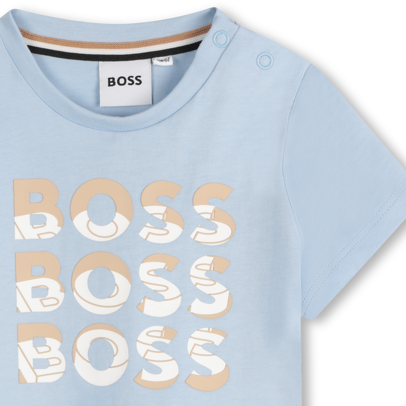 T-shirt met korte mouwen BOSS 
                        BOY